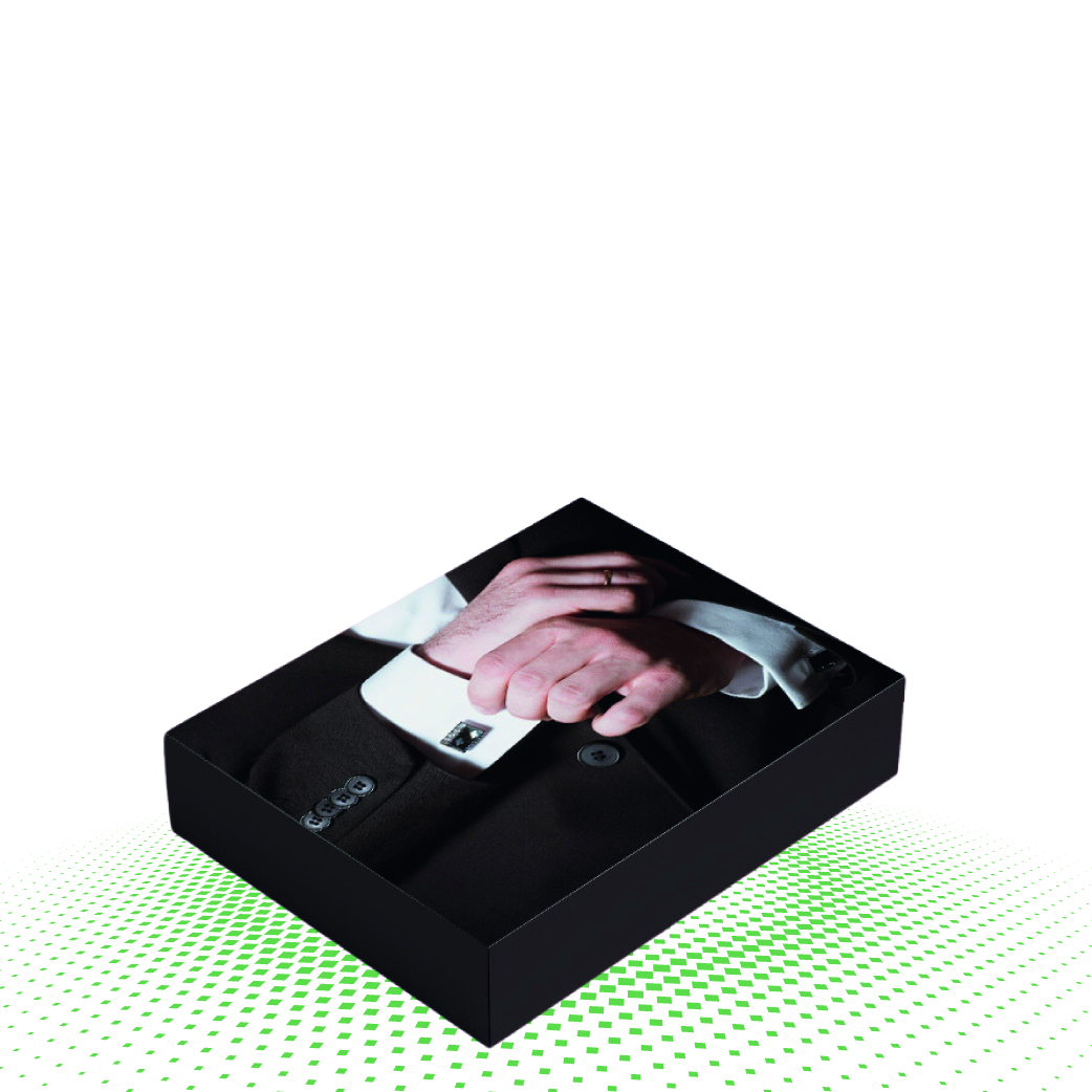 Custom cufflink boxes