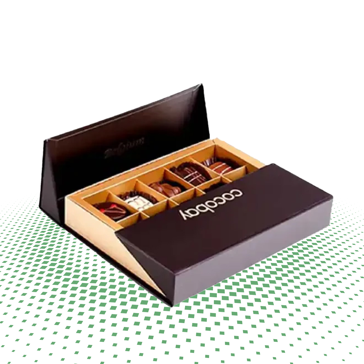 custom chocolate rigid boxes 