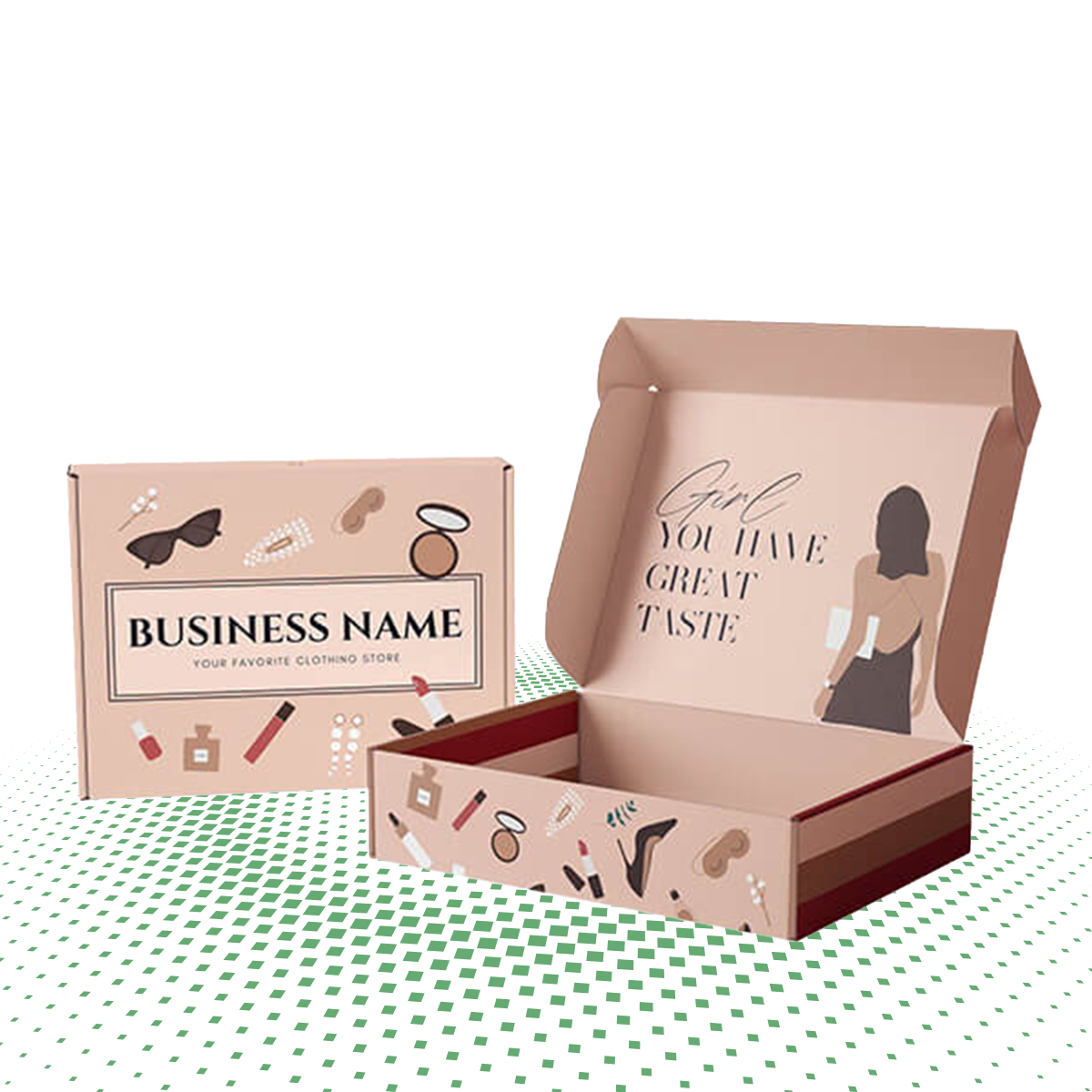 custom ear lock mailer boxes 