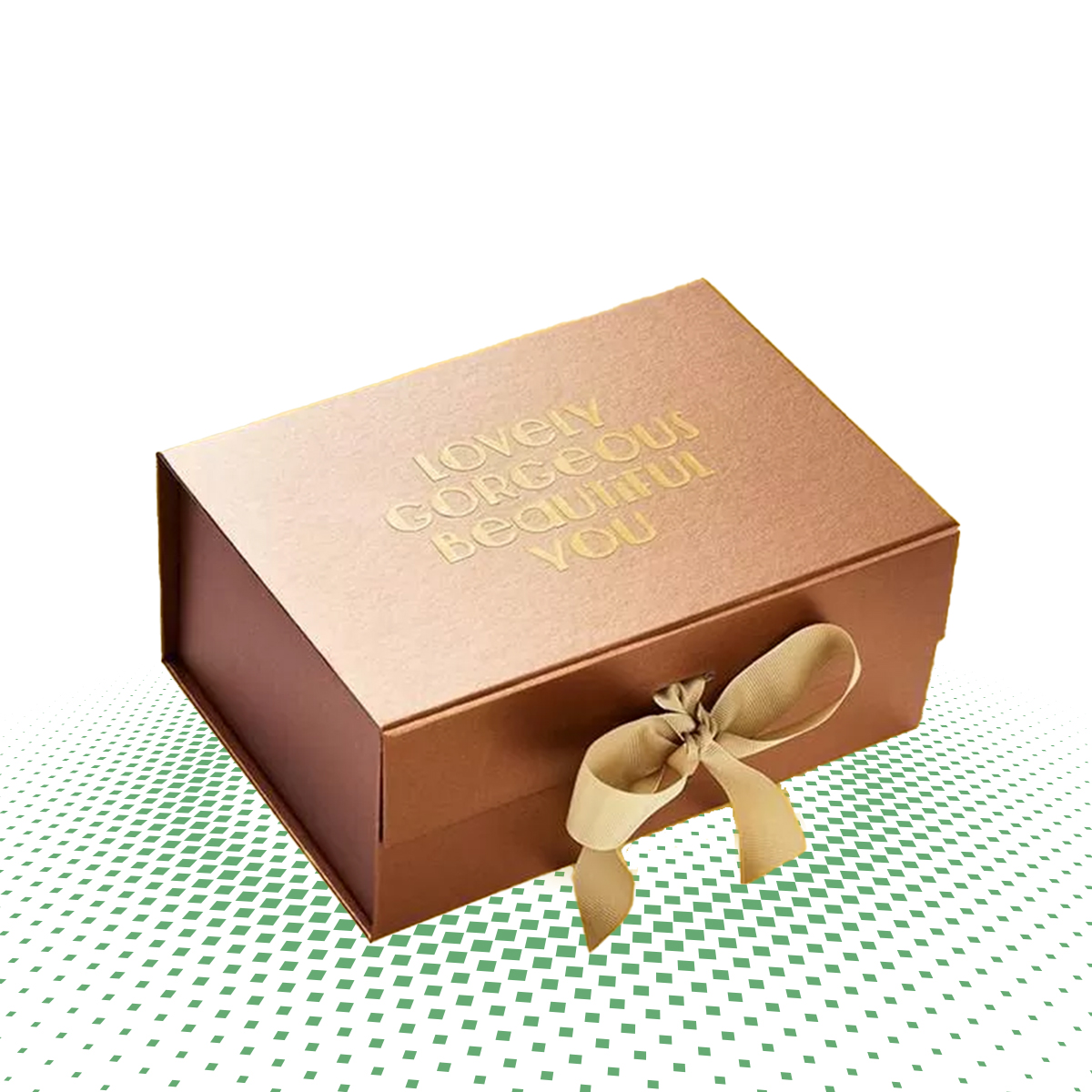 custom gold foil chocolate boxes 