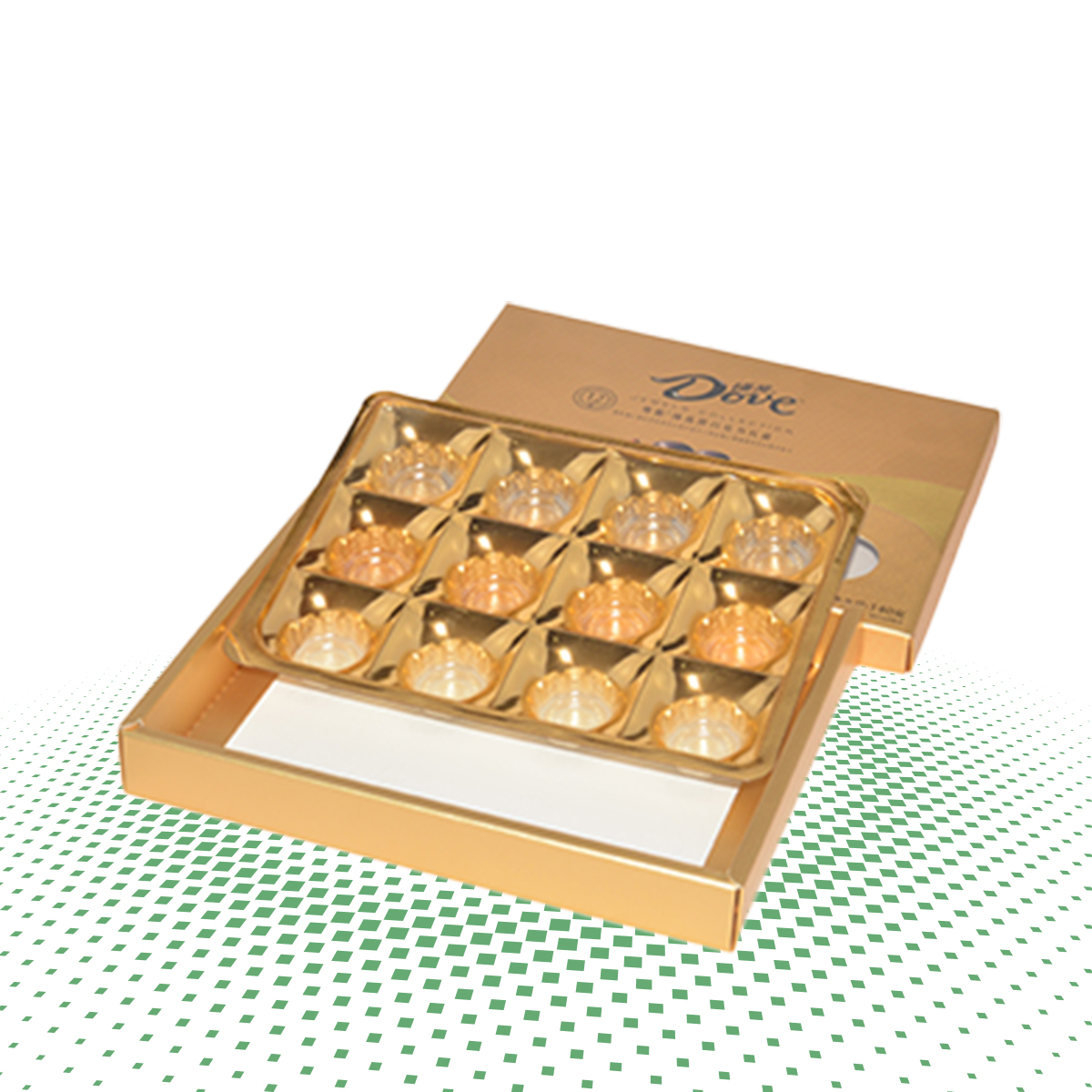 custom gold foil chocolate boxes 