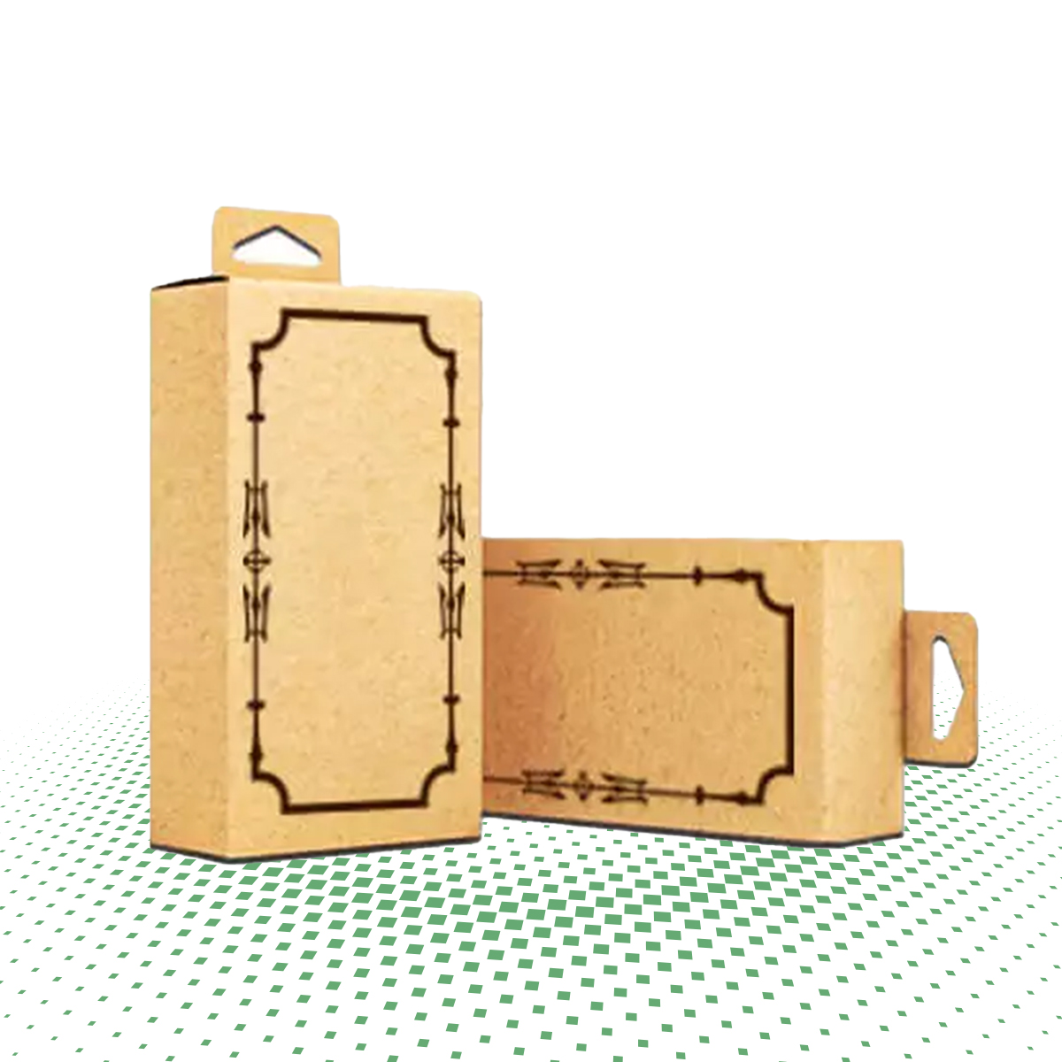 custom hang tab boxes 