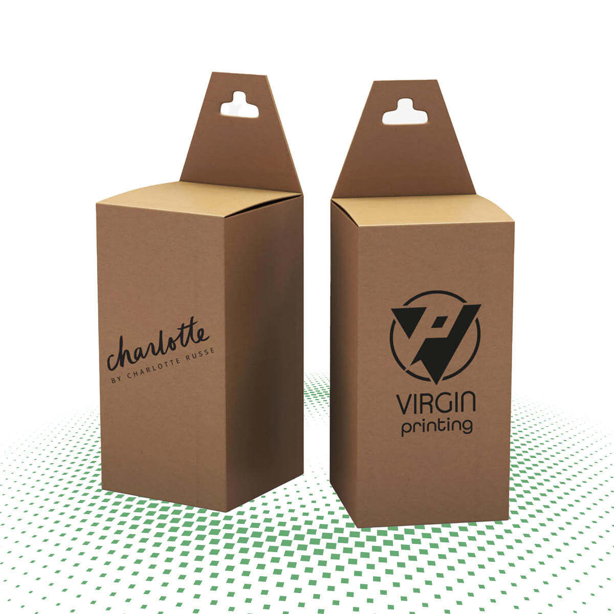 custom hang tab boxes 