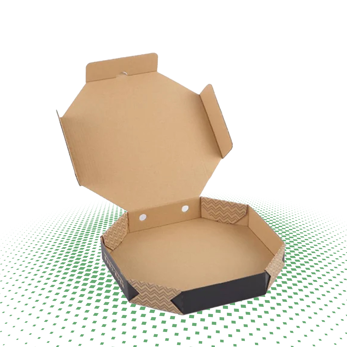 custom octagonal pizza boxes 