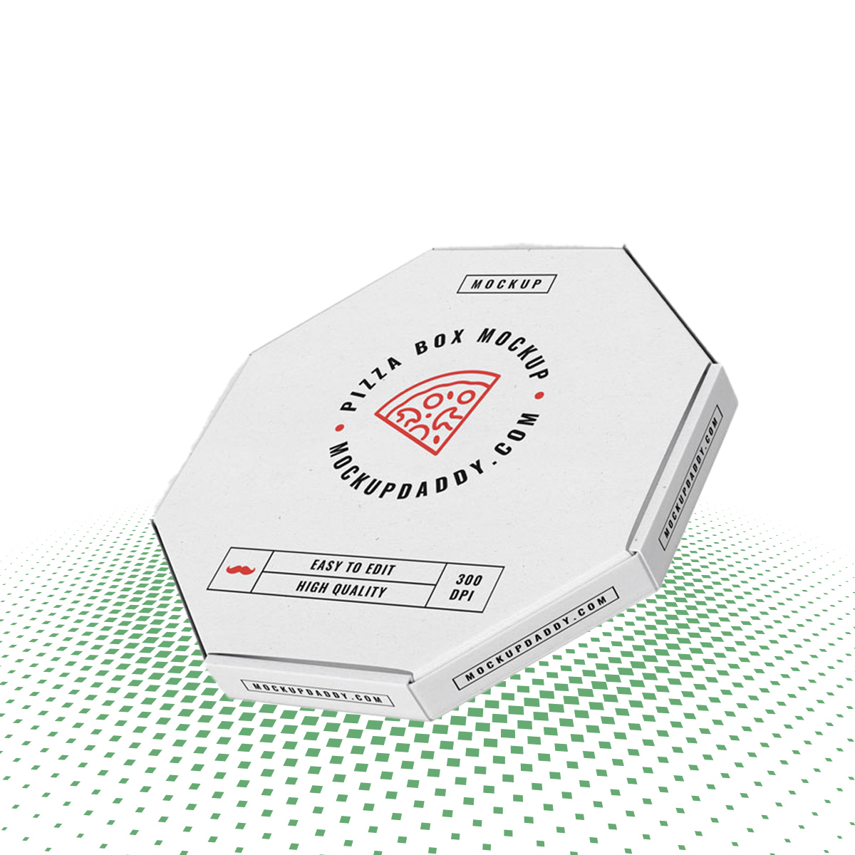 custom octagonal pizza boxes 