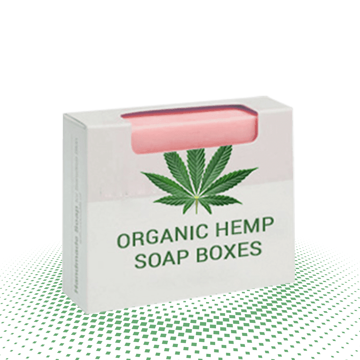 custom organic hemp soap boxes 