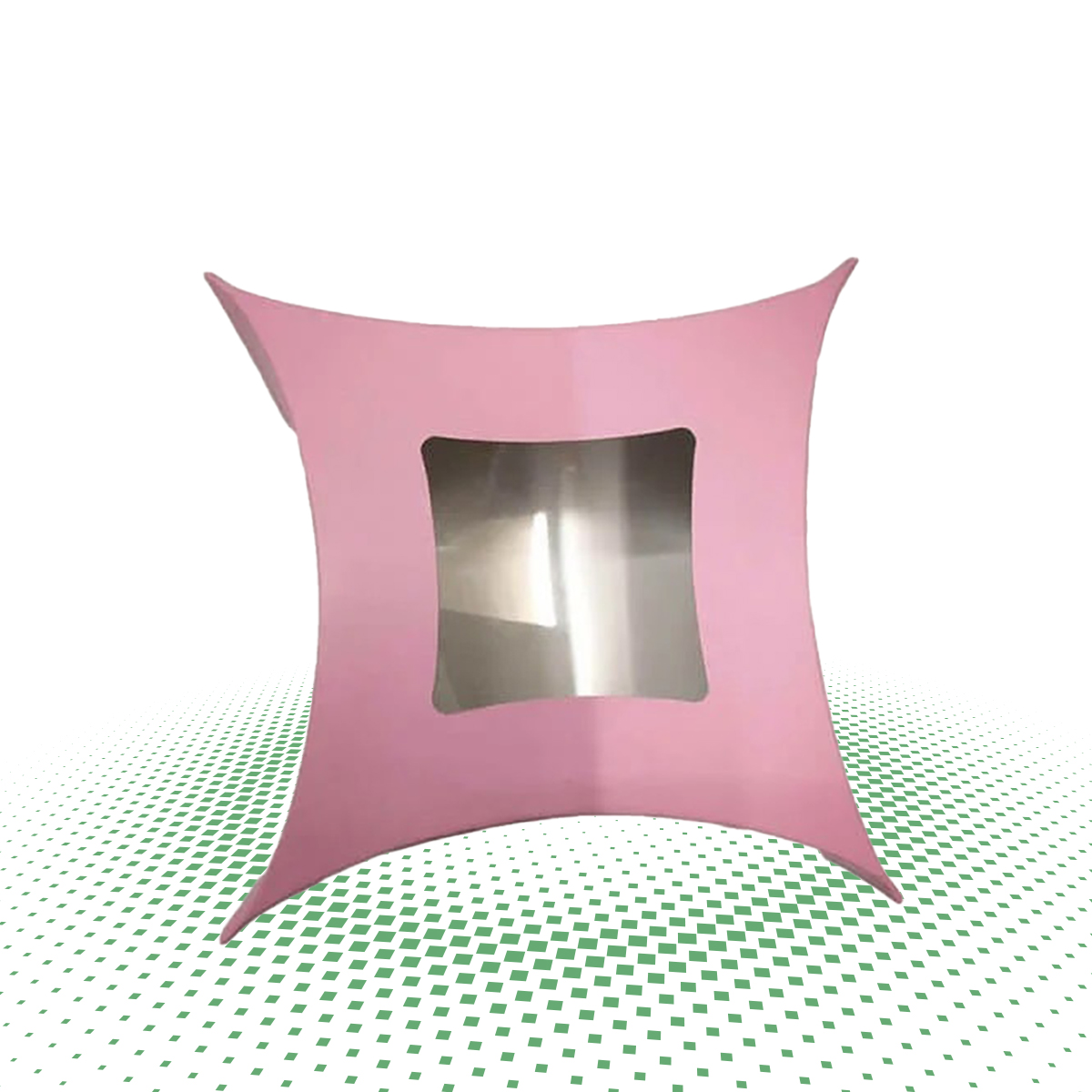 custom pillow boxes with window 